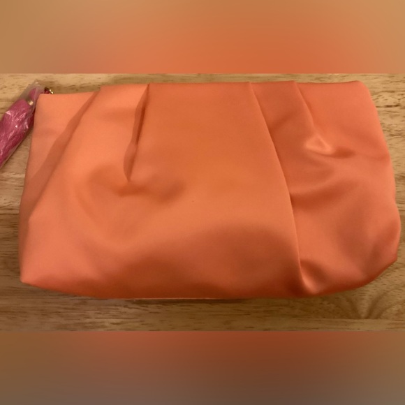 Estée Lauder Cosmetic/makeup bag orange/coral - Picture 3 of 7